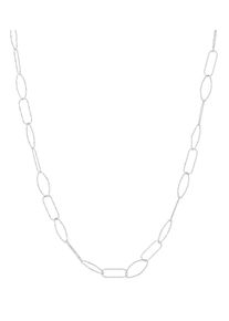 Adelia&acute;s Kette ohne Anh&auml;nger ADELIA&acute;S "Lange Halskette mit l&auml;nglichen Gliedern 81,5 cm" Gr. 81, gold (silberfarben), Halsketten, Damen, 81,5cm, Edelstahl, Kette ohne Anh&auml;nger, Abwechselnd l&auml;ngliche, offene Kettenglieder pr&auml;gen diesen stylischen Modeschmuck