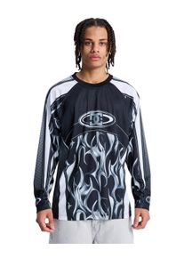 Fleecepullover DC Shoes "Sylem 2", Herren, Gr. XL, schwarz-wei&szlig; (schwarz), Obermaterial: 100% Microfaser., Shirts Fleecepullover