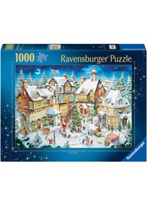 Puzzle Ravensburger "Weihnachtsdorf", bunt, Puzzles, KinderB:70cm H:50cm, Pappe, Motiv, Puzzle, Made in Germany, B:70cm H:50cm