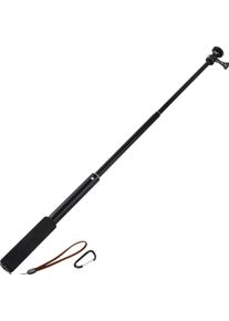 Hama Selfie-Stick "Selfie Stick Selfie 90 f&uuml;r Action Cams, Digitalkameras, GoPro", schwarz, B:11cm H:5cm L:38cm, Selfie-Sticks, Selfie-Stick