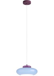 EGLO H&auml;ngeleuchte "BERARDELLI", blau, 1, &Oslash; 32cm H: 119,3cm, 1 Stk., Leuchten, H&auml;ngelampe, Pendelleuchte, Wohnzimmer, H&auml;ngeleuchte
