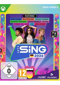 Ravenscourt Spielesoftware "Let's Sing 2026 German Version", bunt (wei&szlig;, neutral), Xbox Series X, Spielesoftware, Spielesoftware