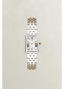 Quarzuhr Gant "Rhode Island Mini", silber (silberfarben, goldfarben, wei&szlig;), Armbanduhren, Damen, silberfarben-goldfarben, Quarzuhr, Armbanduhr, Damenuhr, Edelstahlarmband, analog