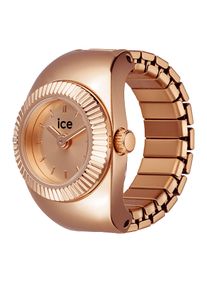 Ice Watch Uhrenring ICE-WATCH "Chouchou", rosa (ros&eacute;goldfarben, ros&eacute;goldfarben, ros&eacute;goldfarben), Armbanduhren, Damen, Ros&eacute;goldfarben, Uhrenring, Quarzuhr, Damenuhr, Edelstahlringschiene, analog