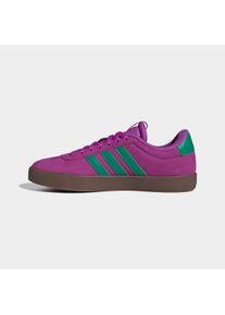 Sneaker adidas Sportswear "VL COURT 3.0", Damen, Gr. 38, lila burst, court gr&uuml;n, gold metallic, Leder, Synthetik, Schuhe Sneaker, inspiriert vom Design des adidas samba