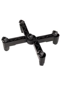 Hama TV-Standfu&szlig; "PC-Stand "X" Max. Belastbarkeit: 25 kg", schwarz, B:10cm H:11,5cm T:40cm, Ger&auml;tehalterungen, TV-Standfu&szlig;