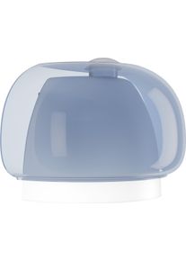 EGLO Deckenleuchte "BELOMONTEJO", blau, wei&szlig;, 1, H: 15cm, 1 Stk., Leuchten, Deckenlampe, Lampe, Wohnzimmer, Flur, chrom Glas, Deckenleuchte