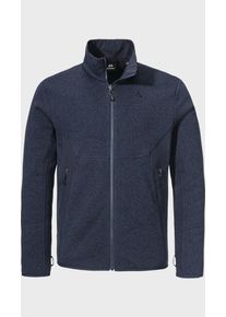 Sch&ouml;ffel Fleecejacke SCH&Ouml;FFEL "CIRC Fleece Jk Style Yew MNS", Herren, Gr. 48, blau (8820, blau), Oberstoff: 100% Polyester. Futter: 100% Polyester. Oberstoff Besatz: 100% Polyester, regular fit, hoch geschlossener Ausschnitt, Jacken Fleecejacke
