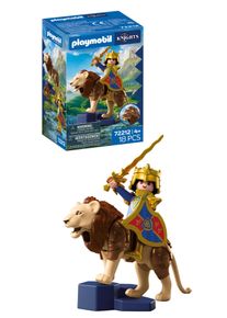 Konstruktions-Spielset Playmobil "L&ouml;we mit goldenem Ritter (72212), Knights", bunt, Spielbausteine, Kinder, Kunststoff, Konstruktions-Spielset, Made in Europe