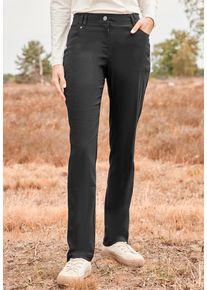 Stoffhose WITT "Bengalinhose Bengalinhose", Damen, Gr. 44, Normalgr&ouml;&szlig;en, schwarz, Modisch, gerade, Hosen Stoffhose