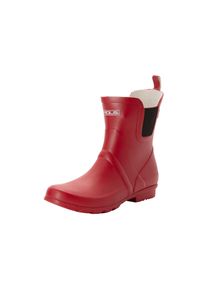 Gummistiefel MOLS "SUBURBS W RUBBER BOOT", Damen, Gr. 36, rot (haute rot (d)), Gummi, Schuhe Gummistiefel, wasserdicht