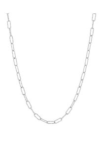 Adelia&acute;s Kette ohne Anh&auml;nger ADELIA&acute;S "Lange Gliederkette aus 304S-Stahl mit rechteckigen Kettengliedern 80,5 cm" Gr. 80, silber (silberfarben), Halsketten, Damen, 80,5cm, Edelstahl, Kette ohne Anh&auml;nger, Trendiger Modeschmuck mit l&auml;nglichen, rechteckigen Kettengliedern