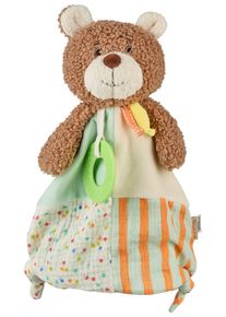 Schmusetuch STERNTALER "Schmusetuch M B&Auml;R Bo", Baby, bunt, Schnuffelt&uuml;cher Schmusetuch