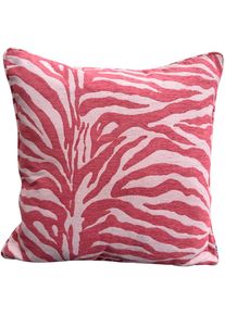 Dekokissen H.O.C.K. "H.O.C.K. Zari", pink (rosa himbeer), B:50cm H:10cm L:50cm, Polyester, Dekokissen_Sitzkissen_Kissenh&uuml;llen, Dekokissen