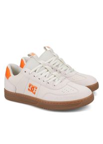 Schn&uuml;rschuh DC Shoes "DC Astrix", Herren, Gr. 6,5, wei&szlig; (sanftes wei&szlig;), Obermaterial:61.35% Leder, 38.65% Synthetikmaterial., Schuhe Schn&uuml;rschuh