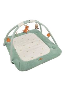 Krabbeldecke STERNTALER "Spielbogen Filou", Baby, gr&uuml;n (lichtgrau), Wohndecken Krabbeldecke