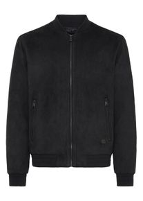 Lederjacke INDICODE "Lederjacke IDRielo", Herren, Gr. XXL, schwarz, Obermaterial: 93% Polyester PES. 7% Elasthan EL., Jacken Lederjacke