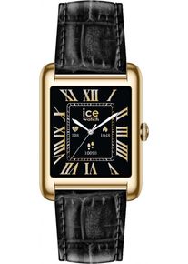 Ice Watch Ice Smart Tk 2.0 - Gold - Black Croco Unisex Horloge Zwart 025285