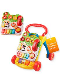 Lauflernwagen VTECH "VTechBaby, Spiel-und Laufwagen - Special Edition", bunt, Lauflernhilfen, KinderB:36cm H:37cm T:42cm, Lauflernwagen, mit 11 Kindermelodien, B:36cm H:37cm T:42cm