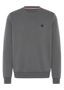 Longpullover Blend "Sweater BHTony", Herren, Gr. XL, grau (iron gate), Obermaterial: 80% Polyester PES. 20% Baumwolle CO., Pullover Longpullover