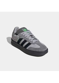 Sneaker adidas originals "SAMBA XLG", Damen, Gr. 46, grau (grau four, core schwarz, grau four), Leder, Synthetik, Schuhe Sneaker