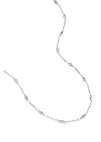 Adelia&acute;s Gliederkette ADELIA&acute;S "Gliederkette aus Edelstahl, mit l&auml;nglichen Gliedern 41 cm + 5 cm" Gr. 41, silber (silberfarben), Halsketten, Damen, 41cm, Edelstahl, Gliederkette, Trendiger Modeschmuck mit dem Wechsel aus l&auml;nglichen und runden Gliedern