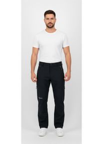 Funktionshose DEPROC Active "STERLING II MEN III", Herren, Gr. S, Normalgr&ouml;&szlig;en, schwarz, Softshell, 96% Polyester, 4% Elasthan mit TPU Membrane, regular fit kn&ouml;chellang, Hosen Funktionshose, auch in Gro&szlig;en Gr&ouml;&szlig;en erh&auml;ltlich