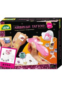 Kreativset LENA "Airbrush Tattoo Studio", bunt, Kreativsets, Kinder, Kunststoff, Kreativset