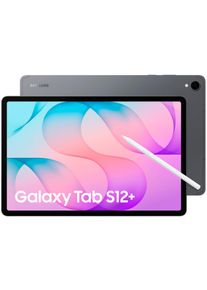 Samsung Tablet "Galaxy Tab S12+", Energieeffizienz: G, grau (gray), 256 GB, 12 GB, Tablets_EBookReader, Tablet