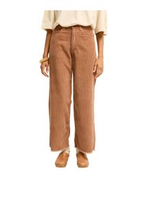 Stoffhose Billabong "Be Free", Damen, Gr. 24 (3XS), Normalgr&ouml;&szlig;en, braunstone, Obermaterial: 100% Baumwolle., Hosen Stoffhose