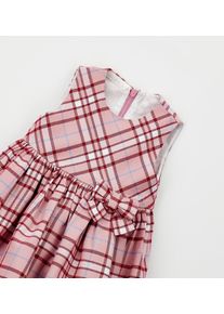 Sommerkleid MINIBANDA "BABY GIRL LAY DRESS", M&auml;dchen, Gr. 98, EURO-Gr&ouml;&szlig;en, pink, 63% Polyester, 34% Viskose, 3% Elastan, Kleider Sommerkleid
