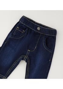 Outdoorhose IDO "BABY BOY TROUSERS", Jungen, Gr. 74, EURO-Gr&ouml;&szlig;en, blau (stone washed), 99% Baumwolle, 1% Elastan, Hosen Outdoorhose