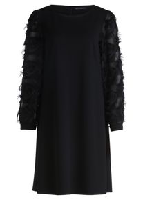Etuikleid Betty Barclay "Etuikleid langarm", Damen, Gr. 44, EURO, schwarz, Obermaterial: 96% Polyester PES. 4% Elasthan EL., Kleider Etuikleid