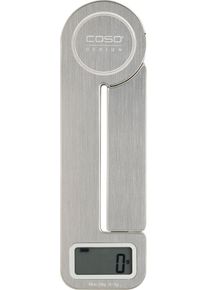 CASO GERMANY CASO K&uuml;chenwaage "3266 Ecostyle", silber (edelstahlfarben), B:6,5cm H:3cm L:22cm, K&uuml;chenwaagen, K&uuml;chenwaage