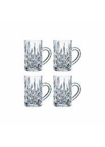 Teeglas Nachtmann "Gl&uuml;hweingl&auml;ser Noblesse 250 ml 4er Set transparent", bunt (transparent), Glas, Trinkgef&auml;&szlig;e, Teeglas