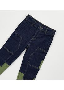 Outdoorhose sarabanda "BABY BOY TROUSERS", Jungen, Gr. 134, EURO-Gr&ouml;&szlig;en, blau (stone washed), 99% Baumwolle, 1% Elastan, Hosen Outdoorhose