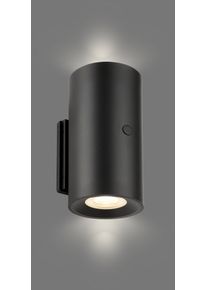 Briloner Leuchten LED Wandleuchte "MISY 3942015", schwarz (matt, schwarz), Leuchten, LED Wandleuchte