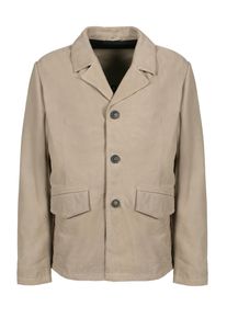 Lederjacke Freaky Nation "Dren-FN", Herren, Gr. XL(50), beige, Oberstoff: 100% Leder. Futter: 100% Baumwolle, normal, Jacken Lederjacke