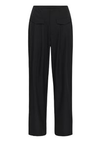 Marlene-Hose Kaffe "Kaffe Hose KAruna", Damen, Gr. 42, Normalgr&ouml;&szlig;en, schwarz (schwarz deep), Hosen Marlene-Hose