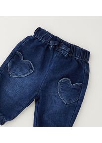 Outdoorhose IDO "BABY GIRL TROUSERS", M&auml;dchen, Gr. 62, EURO-Gr&ouml;&szlig;en, stone washed, 83% Baumwolle, 15% Polyester, 2% Elastan, Hosen Outdoorhose