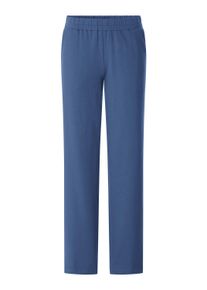 Schlupfhose SIEH AN "Jersey-Hose Jerseyhose", Herren, Gr. 42, Normalgr&ouml;&szlig;en, blau (jeansblau), Sweatware, , Basic, weit, Hosen Schlupfhose