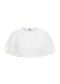 N&uuml;bler Dirndlbluse N&Uuml;BLER "Dirndlbluse Letizia", Damen, Gr. 38, beige (creme), Obermaterial: 85% Viskose CV. 15% Polyester PES., Blusen Dirndlbluse