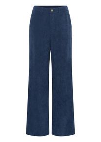 Stoffhose Kaffe "Kaffe Hose KAsvaja", Damen, Gr. 38, Normalgr&ouml;&szlig;en, blau (midnight marine cc), Hosen Stoffhose