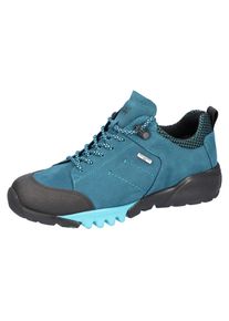 Waldl&auml;ufer Trekkingschuh WALDL&Auml;UFER "H-Amiata", Damen, Gr. 8 (42), Textil, blau (t&uuml;rkis, kombiniert), Gummi, Nubukleder, Textil, Schuhe Trekkingschuh, Freizeitschuh, Halbschuh, Schn&uuml;rschuh mit TEX-Membran, H-Weite