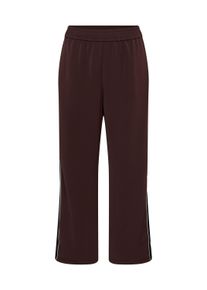 Stoffhose Kaffe CURVE "Kaffe Curve Casual Hose KCgally", Damen, Gr. 54, Normalgr&ouml;&szlig;en, braun (fudge), Hosen Stoffhose