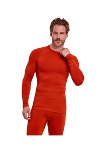 Langarmshirt Falke "Falke Langarmshirt", Herren, Gr. XL, orange (chilly (8821)), Shirts Langarmshirt