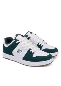 Skateschuh DC Shoes "Manteca 4 S", Herren, Gr. 6, wei&szlig; (gr&uuml;n, wei&szlig;), Obermaterial:51, 2% Leder, 48, 8% Synthetik., Schuhe Skateschuh