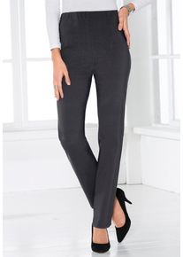 Schlupfhose SIEH AN "Hose Stretch-Hose mit innenliegendem Dehnbund", Damen, Gr. 28, Kurzgr&ouml;&szlig;en, schwarz, Elegant, schmal, Hosen Schlupfhose, mit innenliegendem Gummizugbund