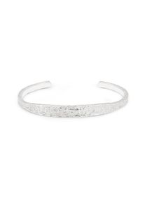 Armreif Kuzzoi "Armband Herren Armreif Handgefertigt Used Look 925 Silber" Gr. 19, silber, Armb&auml;nder, Herren, Silber 925 (Sterlingsilber), Armreif