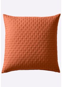 Betthusse Heine "Tagesdecke Tagesdecke", orange (terra), B:240cm, Hussen, Betthusse